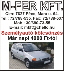 M-fer Kft. Pécs